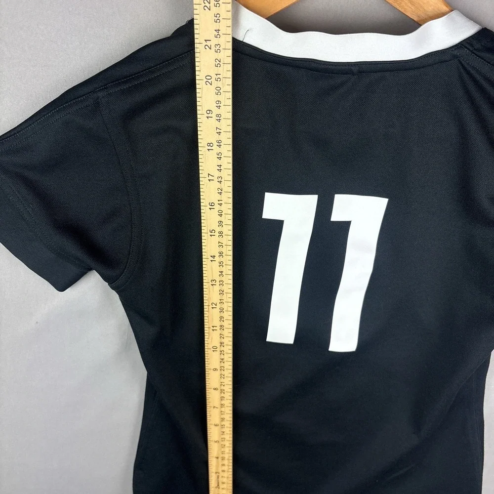 Adidas New Zealand All Blacks #11 Womens Small Jersey AIG Black - Picture 5 of 7